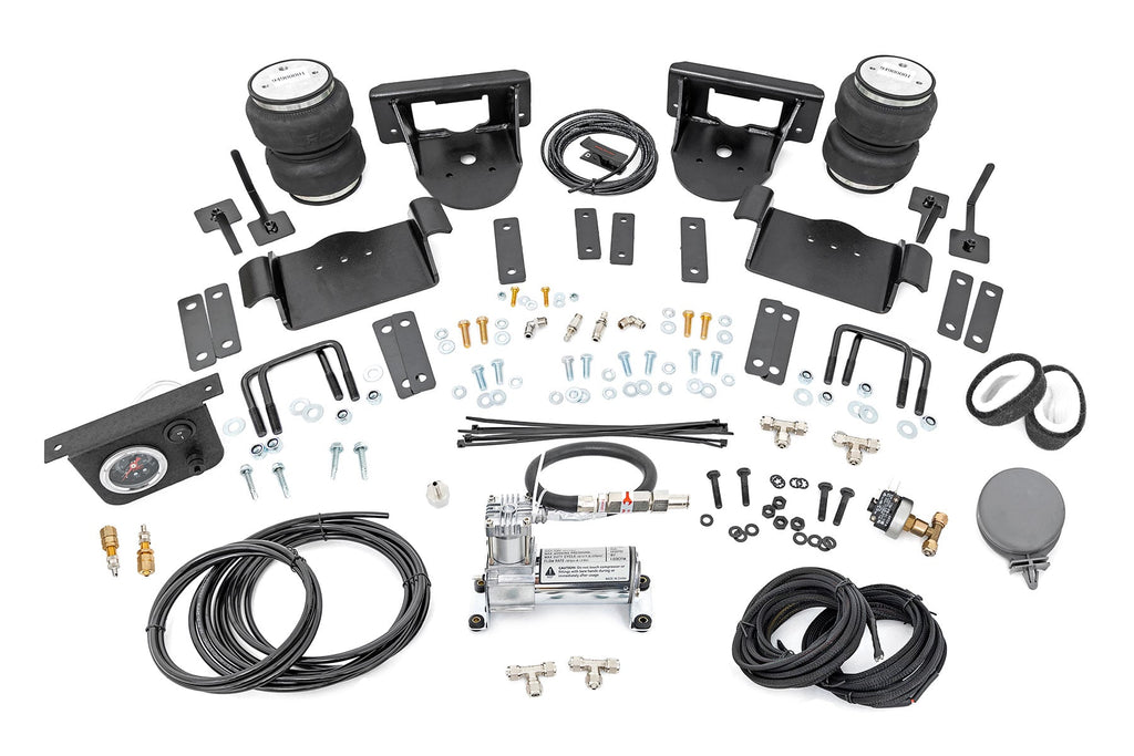 Air Spring Kit w/compressor 0-6 Inch Lifts Ford F-150 4WD (2015-2020) Rough Country