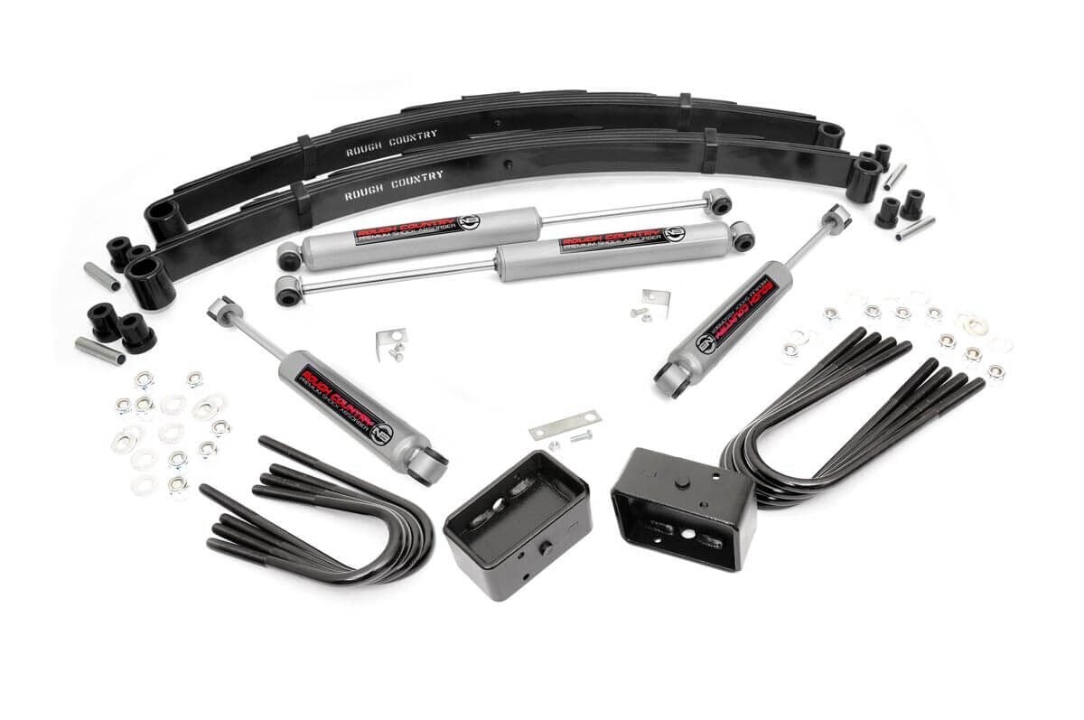 4 Inch Lift Kit Chevy/GMC C10/K10 C15/K15 Truck/Half-Ton Suburban (69-72) Rough Country