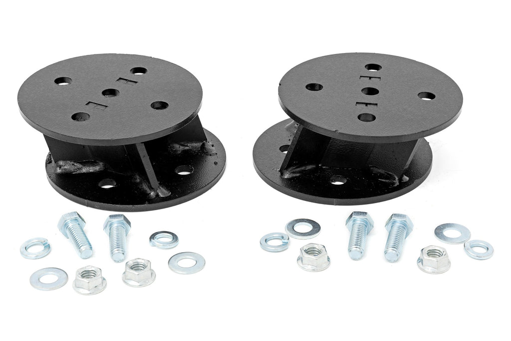 Air Spring Kit w/compressor 4 Inch Lift Kit Ram 1500 2WD/4WD (2009-2018 & Classic) Rough Country