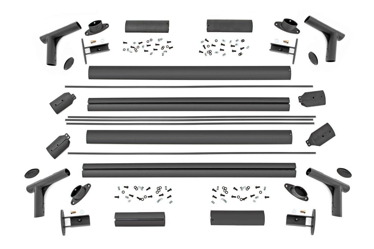 Bed Rack Half Rack Aluminum Chevy Silverado 1500 2WD/4WD (2019-2026) Rough Country