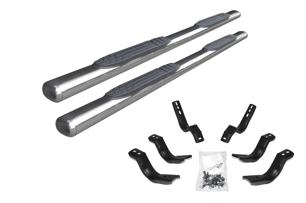 4 Inch 1000 Series SideSteps & Bracket Kit 2015-2026 Colorado/Canyon Go Rhino
