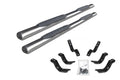 4 Inch 1000 Series SideSteps & Bracket Kit Stainless Steel 1999-2016 Ford F-250/F-350 Go Rhino