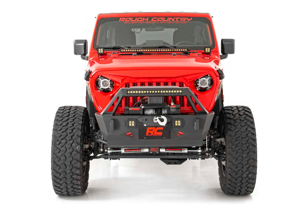Replacement Grille Angry Eyes Jeep Gladiator JT/Wrangler JL 4WD (18-26) Rough Country
