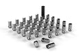 Spline Drive Lug Nut Kit 9/16 Inchx18 Chrome 36 pcs TeraFlex