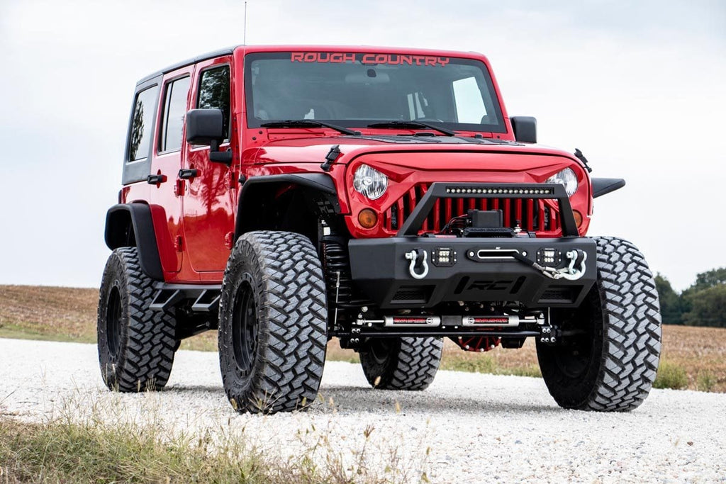Replacement Grille Angry Eyes Jeep Wrangler JK/Wrangler Unlimited (07-18) Rough Country