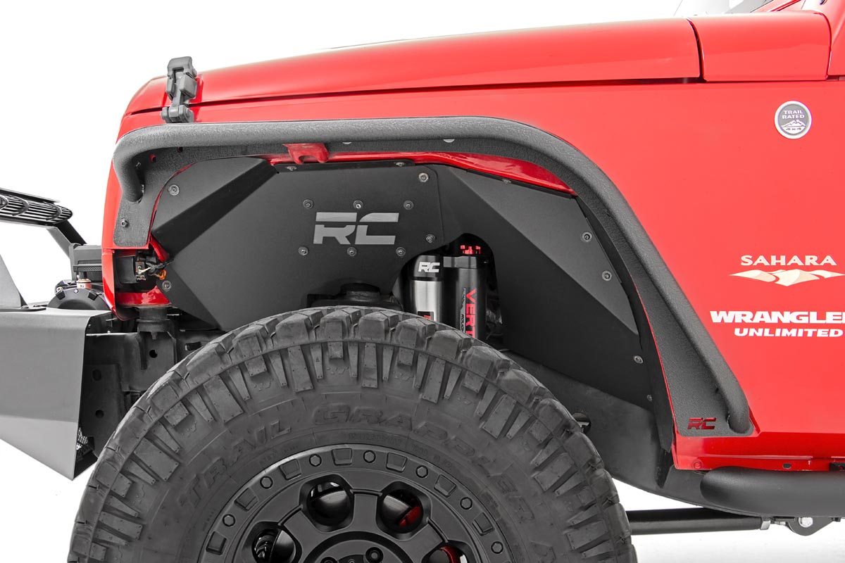Fender Flare Steel FR & RR Jeep Wrangler JK/Wrangler Unlimited (07-18) Rough Country