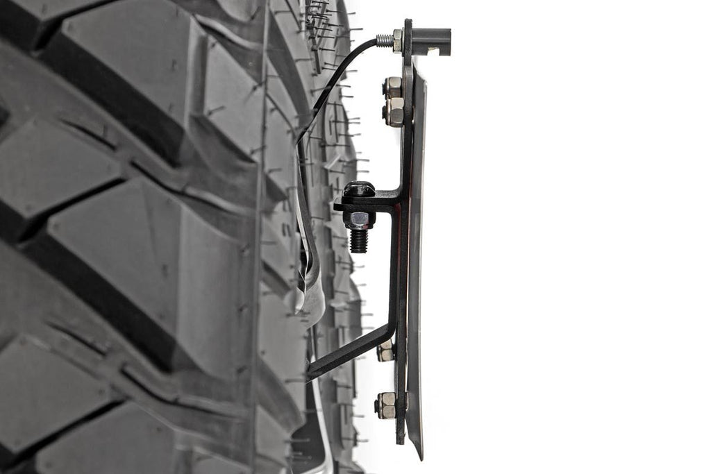 License Plate Relocation Bracket Jeep Wrangler JL (18-26)/Wrangler Unlimited (18-26) Rough Country