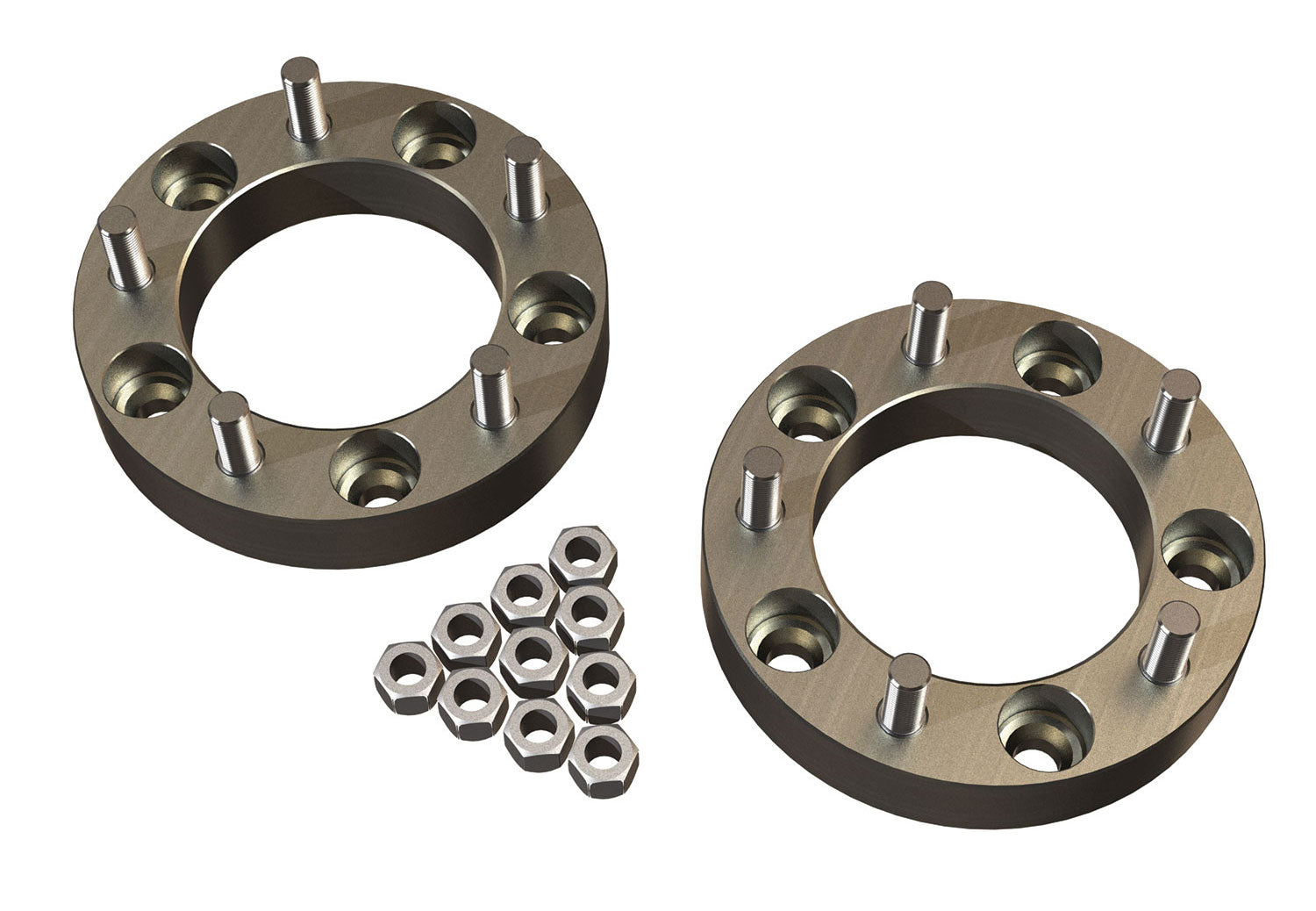 1.25 Inch Wheel Offset Adapter Pair 5x5.5 Inch to 5x5.5 Inch TeraFlex