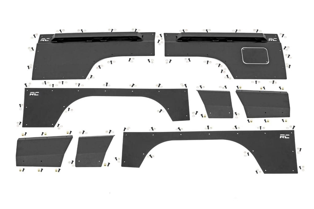 Full Body Armor FR & RR Combo Jeep Cherokee XJ 2WD/4WD (1997-2001) Rough Country
