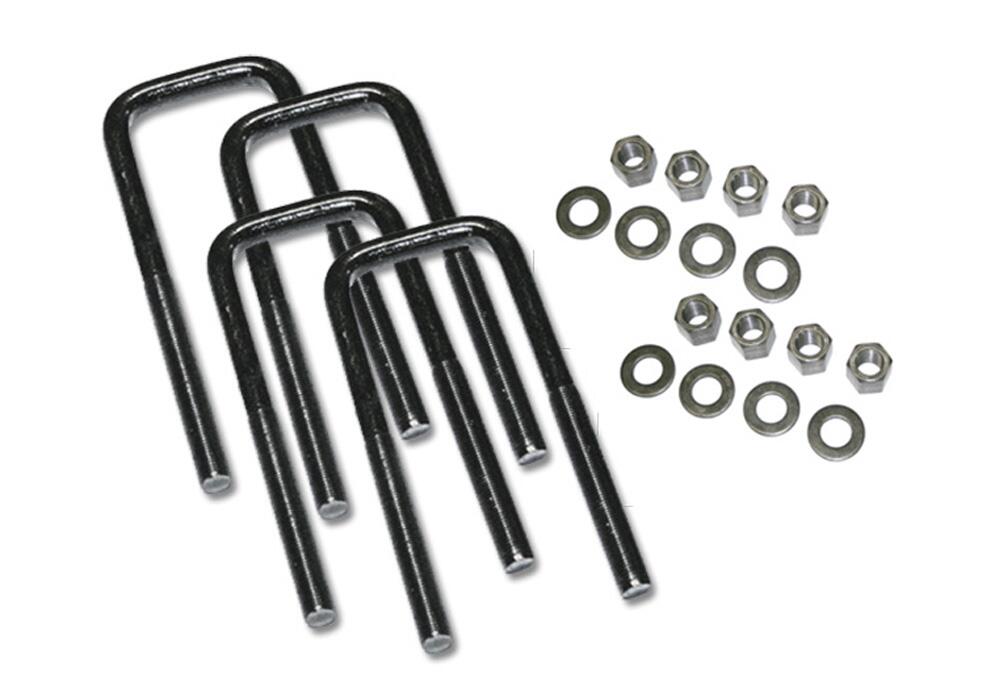 U-Bolt 4 Pack 9/16 x 3 x 9 Sq with Hardware Superlift