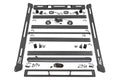 Roof Rack Black Series Lights Jeep Wrangler JL (18-26)/Wrangler Unlimited (18-26) Rough Country