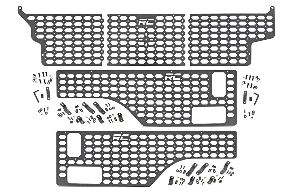 Molle Panel Kit Combo Bed Jeep Gladiator JT 4WD (2020-2025) Rough Country