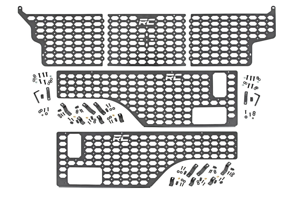 Molle Panel Kit Combo Bed Jeep Gladiator JT 4WD (2020-2025) Rough Country