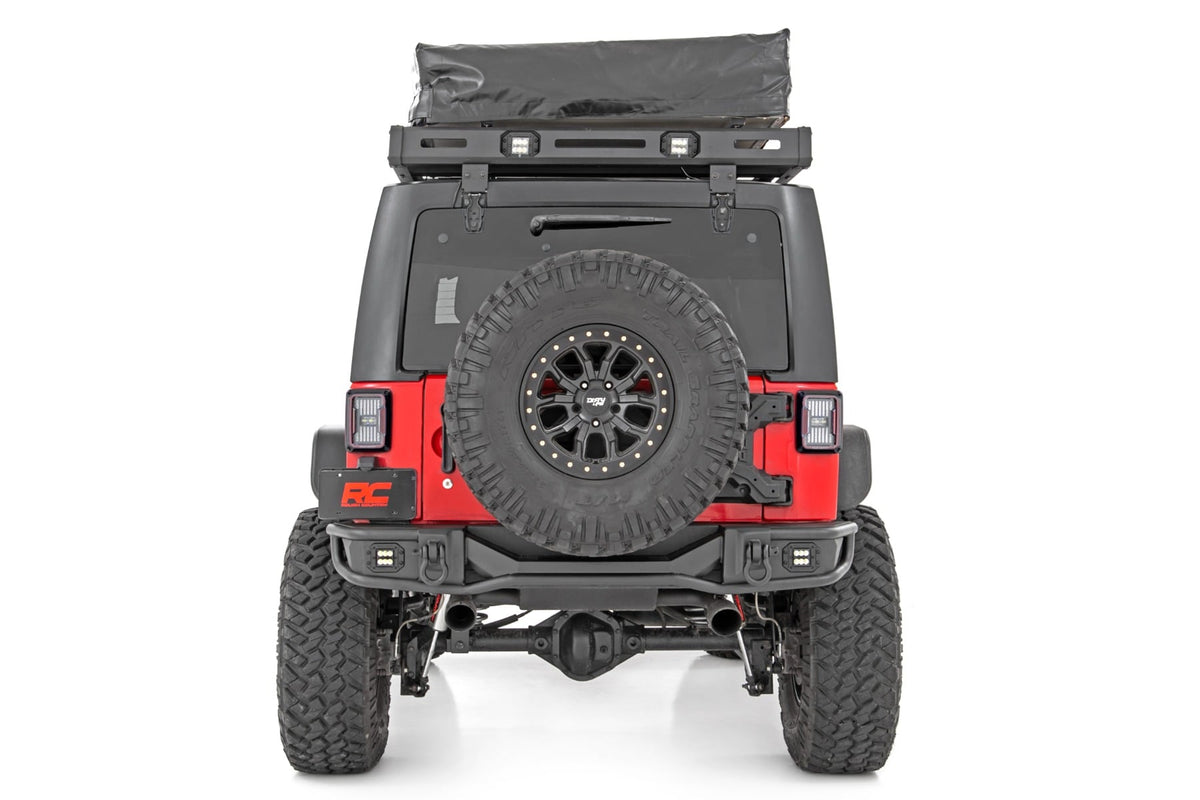 Rear Bumper Tubular Jeep Wrangler JK/Wrangler Unlimited (2007-2018) Rough Country