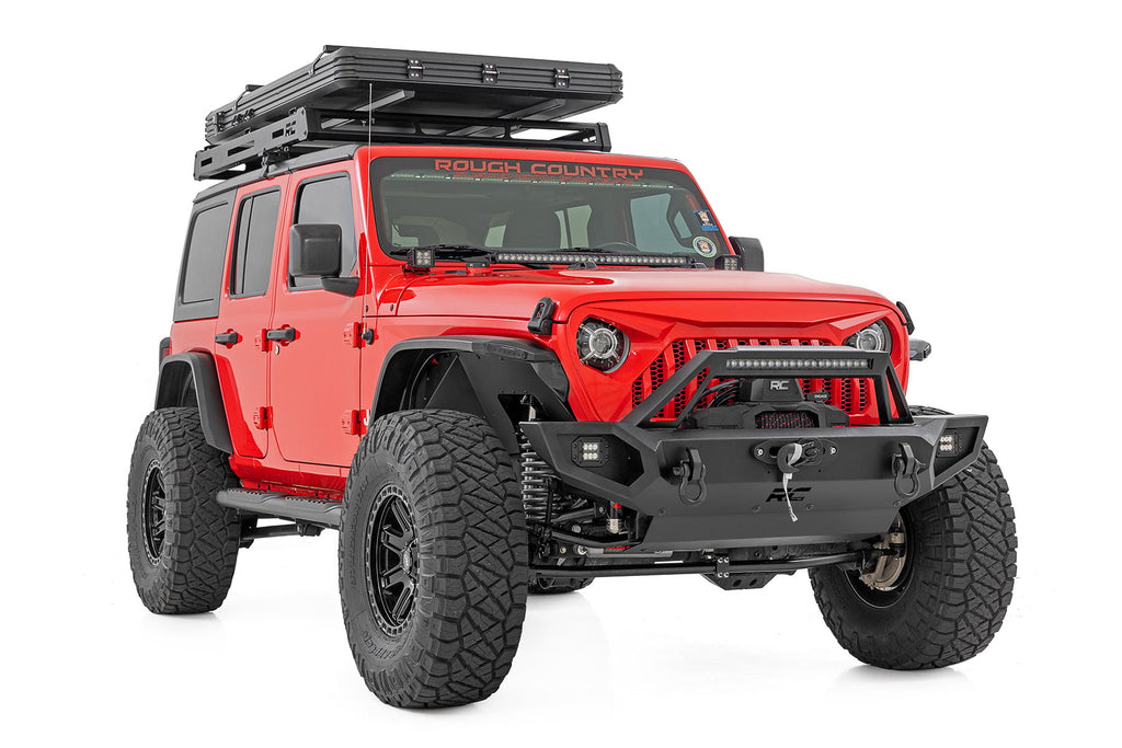 Front Winch Bumper 9500S Jeep Gladiator JT/Wrangler JK & JL/Wrangler Unlimited 4WD Rough Country