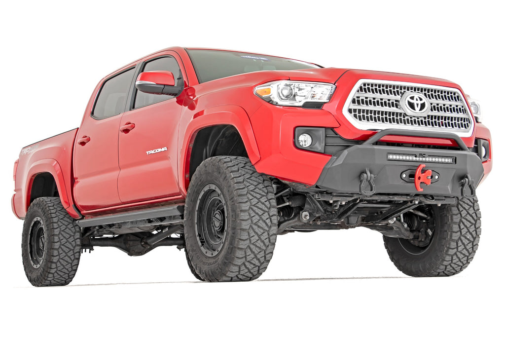 Front Bumper Hybrid 20 Inch Black LED 12000S Toyota Tacoma 2WD/4WD (16-23) Rough Country