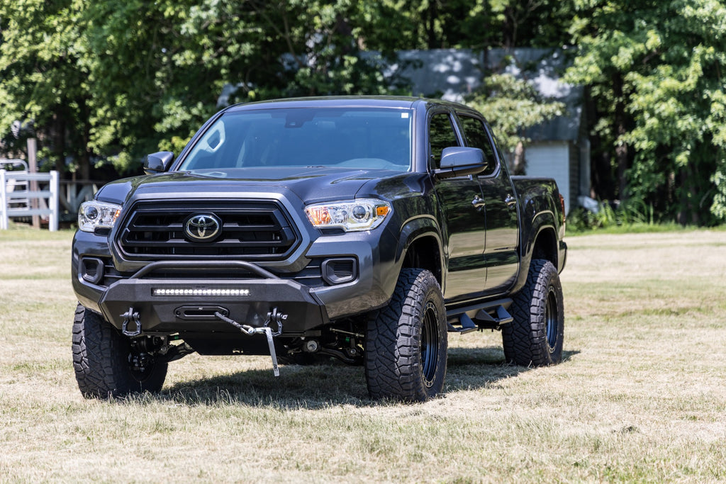 Front Bumper Hybrid 20 Inch Black LED 12000S Toyota Tacoma 2WD/4WD (16-23) Rough Country