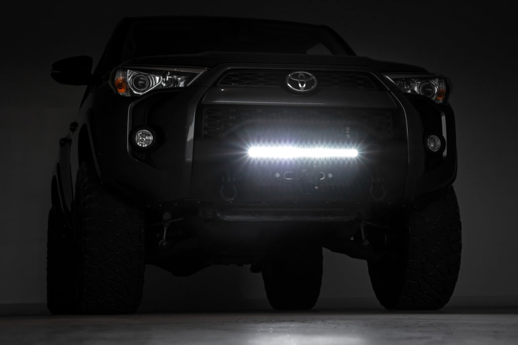 Front Bumper Hybrid 20 Inch Black LED Toyota 4Runner 2WD/4WD (2014-2024) Rough Country
