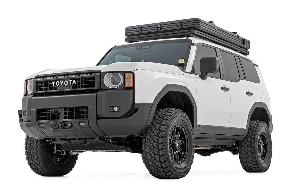 Hidden Winch Mount White SAE PRO1200S Toyota Land Cruiser 4WD (24-26) Rough Country