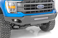 High Clearance Front Bumper LED Lights & Skid Plate Ford F-150 (21-23) Rough Country