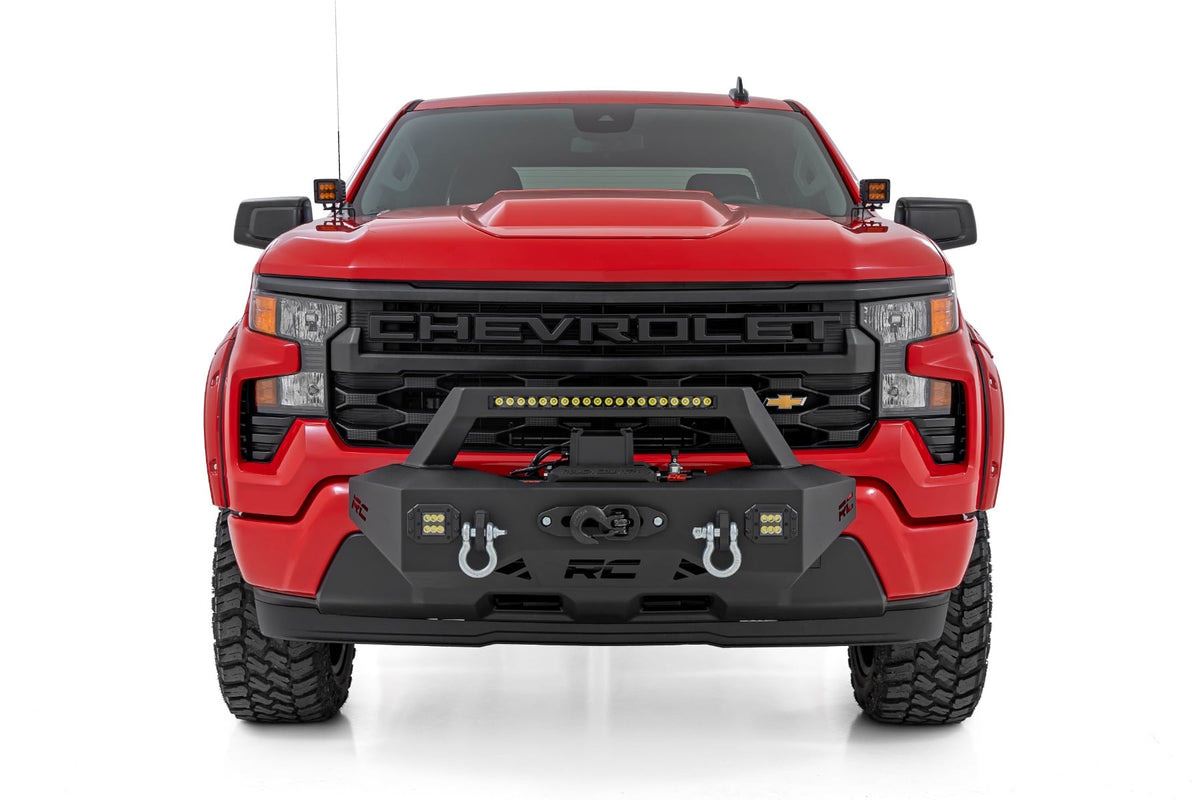 EXO Winch Mount Kit Chevy Silverado 1500 2WD/4WD (2022-2026) Rough Country