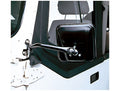 Door Mirror Kit CJ-Style Black 97-06 Jeep Wrangler TJ Rugged Ridge