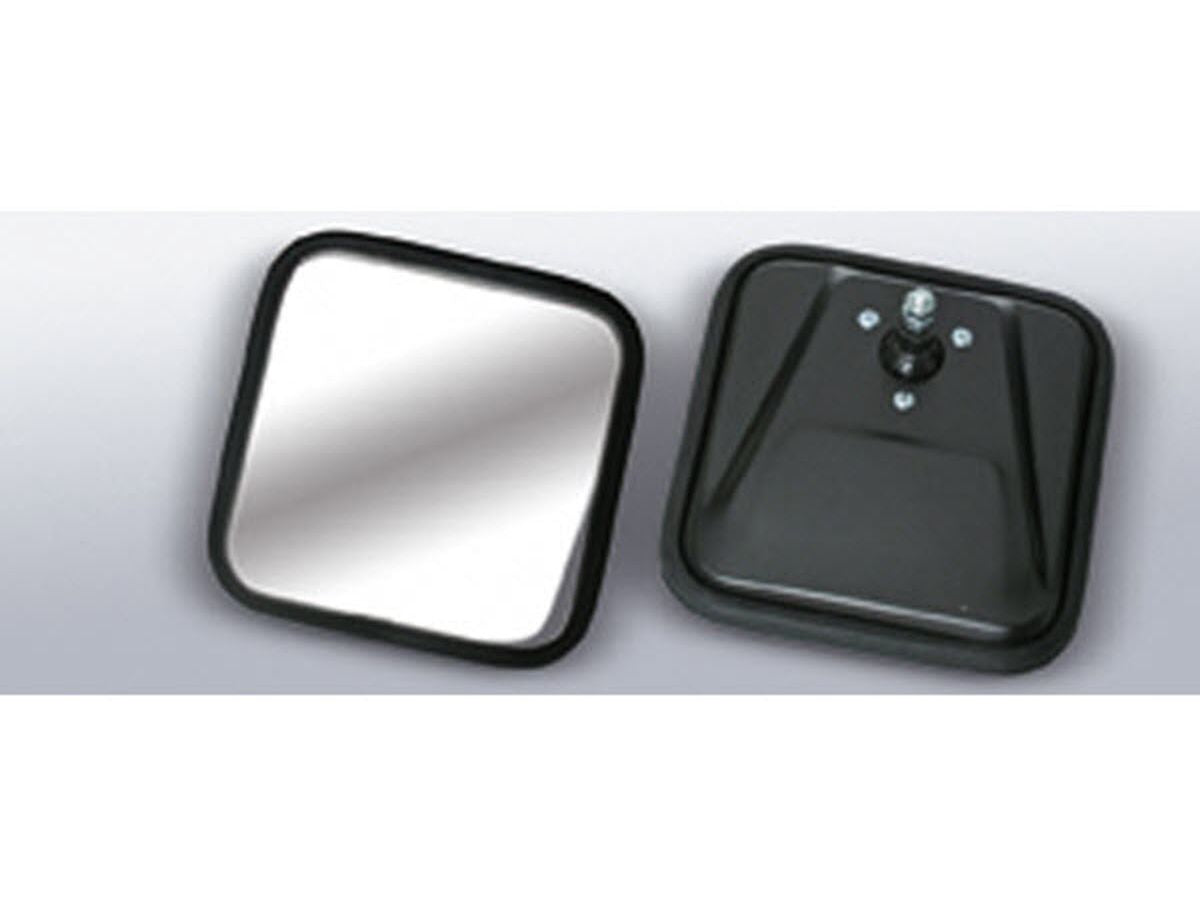 Door Mirror Head Cj- Style Convex Black 55-86 Jeep CJ5/CJ6/CJ7/CJ8 Rugged Ridge