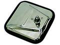 Door Mirror Head Left CJ-Style Stainless Steel 55-86 Jeep CJ Rugged Ridge