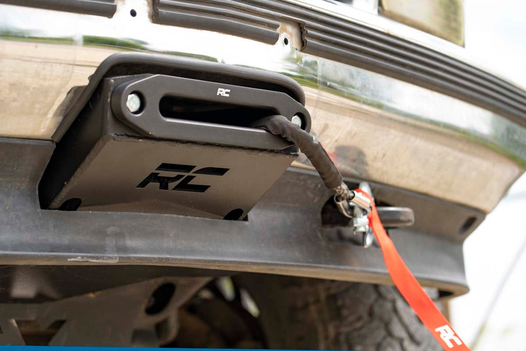 Hidden Winch Mounting Plate Chevy C1500/K1500 Truck & SUV 4WD (1988-1999) Rough Country
