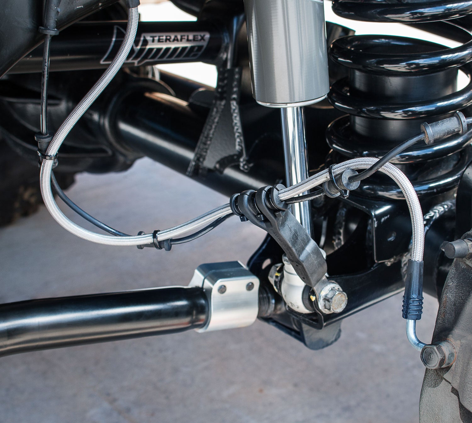 Brake Line Anchor Kit Rear TeraFlex