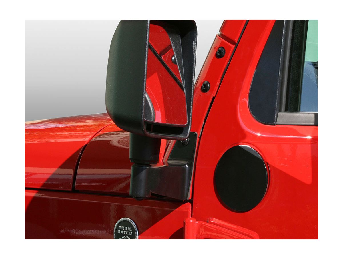 Mirror Filler Plate Kit Pair 07-18 Jeep Wrangler JK Rugged Ridge