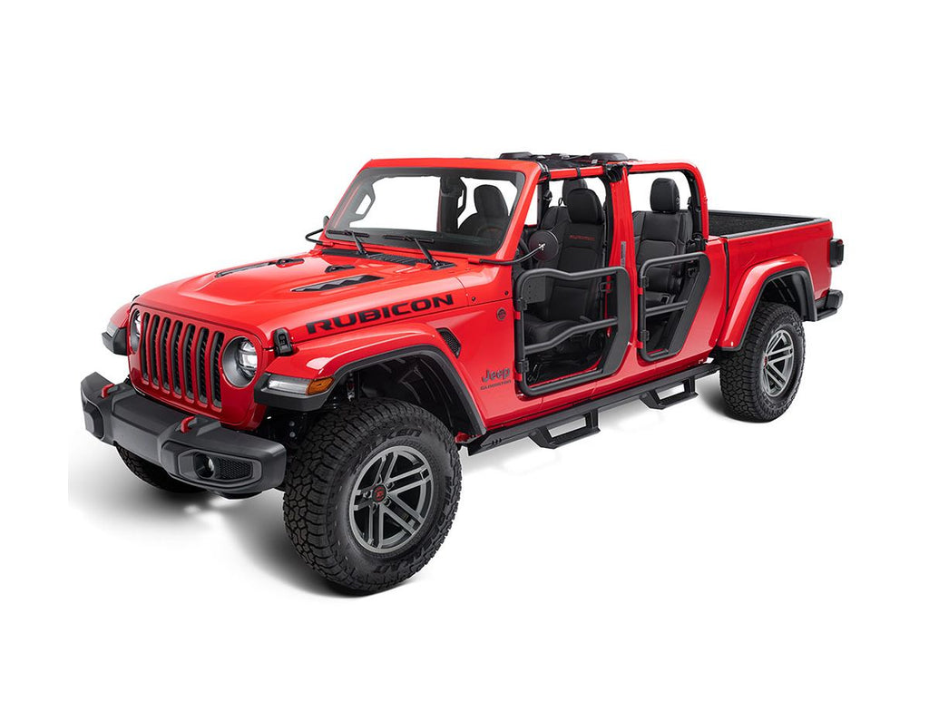 Trail Mirror Round 18-Present Jeep Wrangler/ Gladiator Rugged Ridge