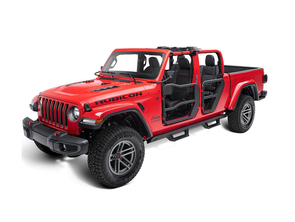 Trail Mirror Rectangular 18-Present Jeep Wrangler / Gladiator Rugged Ridge