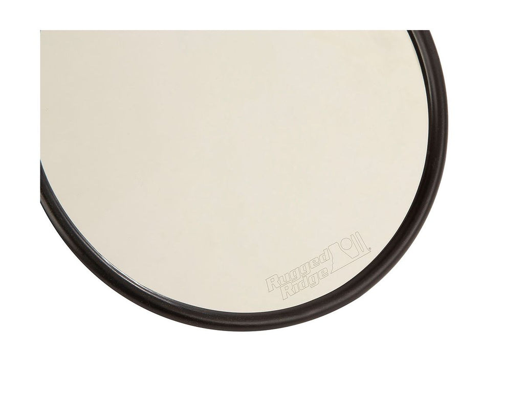 Trail Mirror Kit Round Pair 18-Present Jeep Wrangler / Gladiator Rugged Ridge