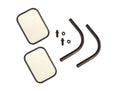 Trail Mirror Kit Rectangular Pair 18-Present Wrangler / Gladiator Rugged Ridge