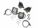 Light Kit Windshield Mounted Square Black 76-95 Jeep CJ/YJ Rugged Ridge