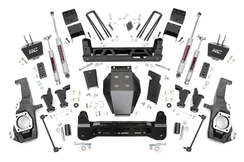 5 Inch Lift Kit Torsion Drop Silverado/Sierra 2500HD/3500HD (20-26) Rough Country