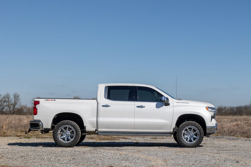 3.5 Inch Lift Kit Red Chevy Silverado 1500 2WD/4WD (2025-2026) Rough Country