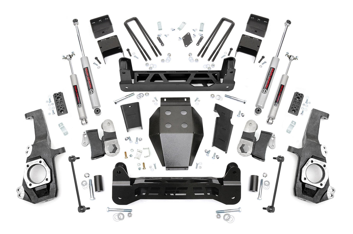 5 Inch Lift Kit NTD w/ Overloads Silverado/Sierra 2500HD/3500HD (20-26) Rough Country