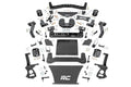 6 Inch Lift Kit Chevy/GMC Tahoe/Yukon 4WD (2021-2026) Rough Country