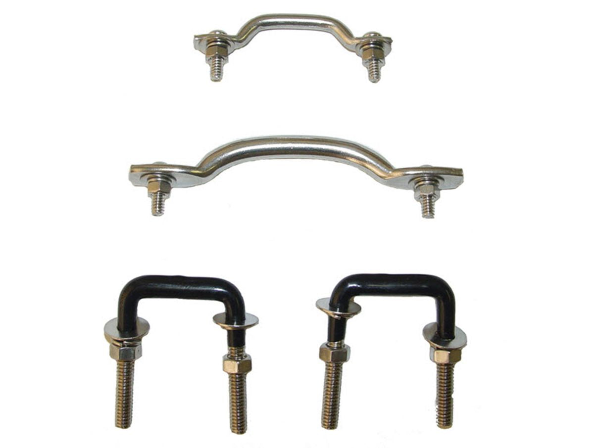 This Black Windshield Tie Down Kit from Rugged Ridge Fits 97-06 Jeep Wrangler. Rugged Ridge