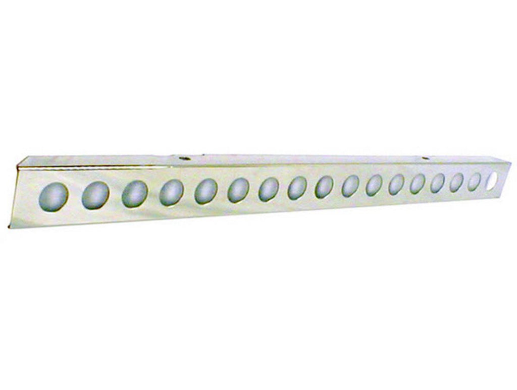 Bumper Front with Holes Stainless Steel 55-86 Jeep CJ Rugged Ridge
