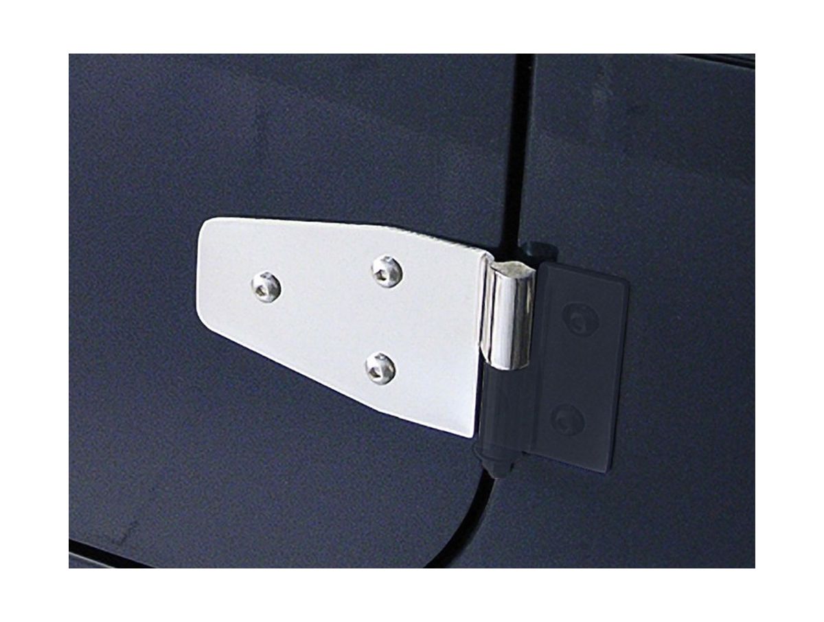 Door Hinge Kit Stainless Steel 87-06 Jeep Wrangler YJ/TJ Rugged Ridge