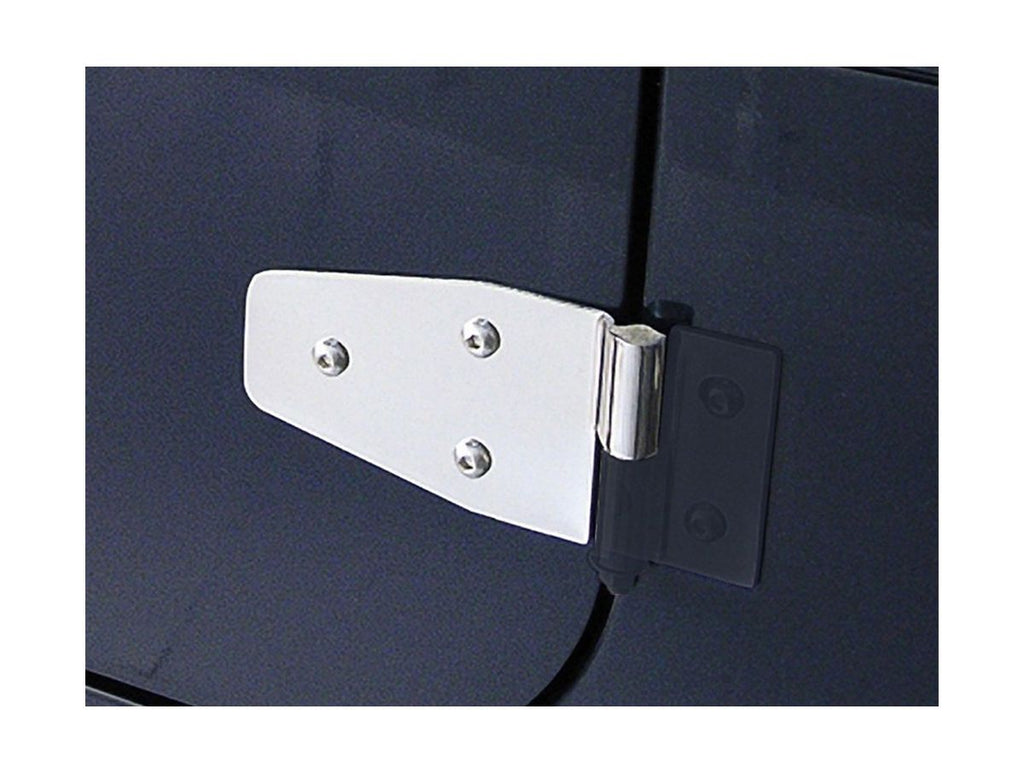 Door Hinge Kit Stainless Steel 94-95 Jeep Wrangler YJ Rugged Ridge