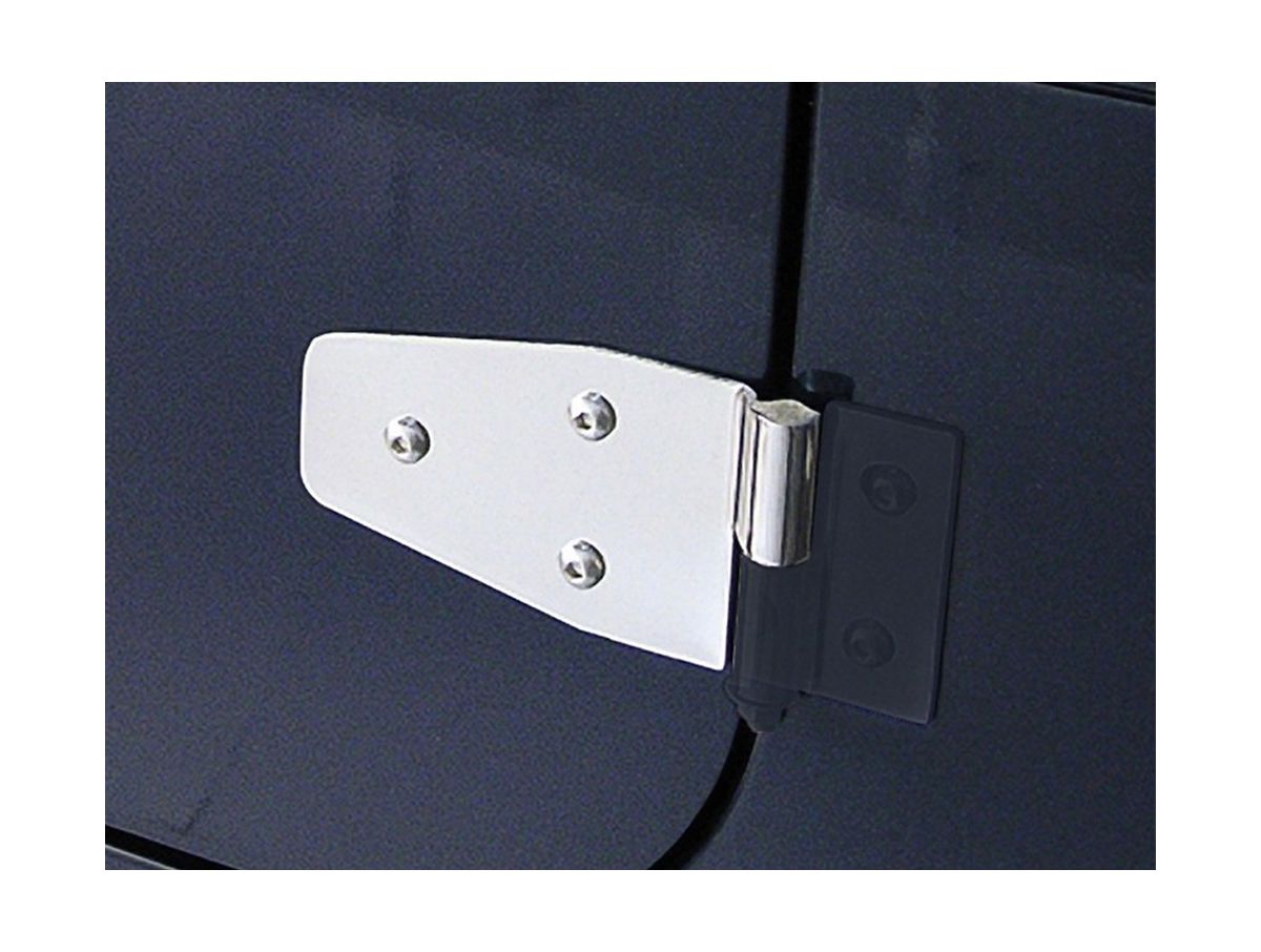 Door Hinge Kit Stainless Steel 94-95 Jeep Wrangler YJ Rugged Ridge
