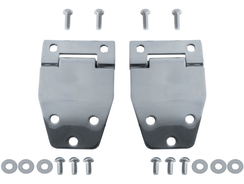 Liftgate Hinge Kit Hard Top Stainless Steel 76-86 Jeep CJ Rugged Ridge