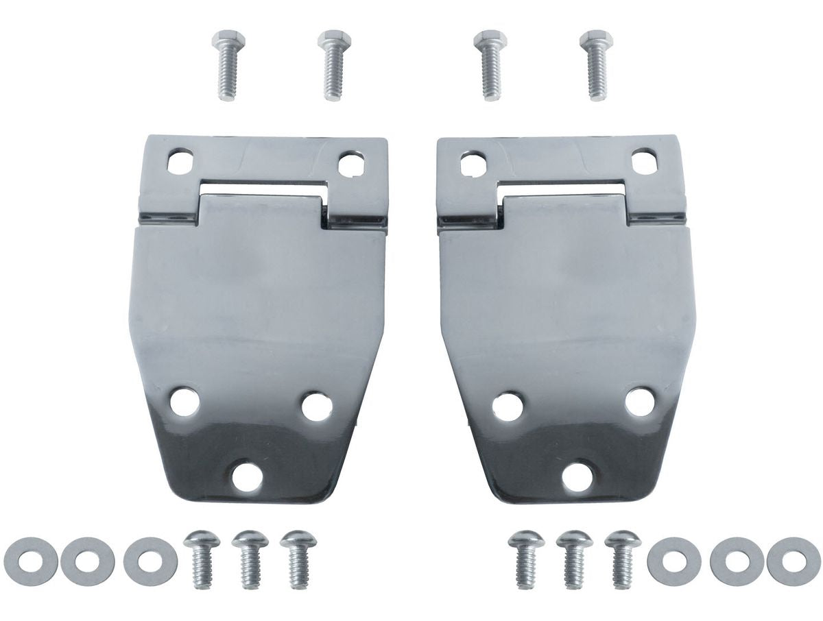 Liftgate Hinge Kit Hard Top Stainless Steel 76-86 Jeep CJ Rugged Ridge