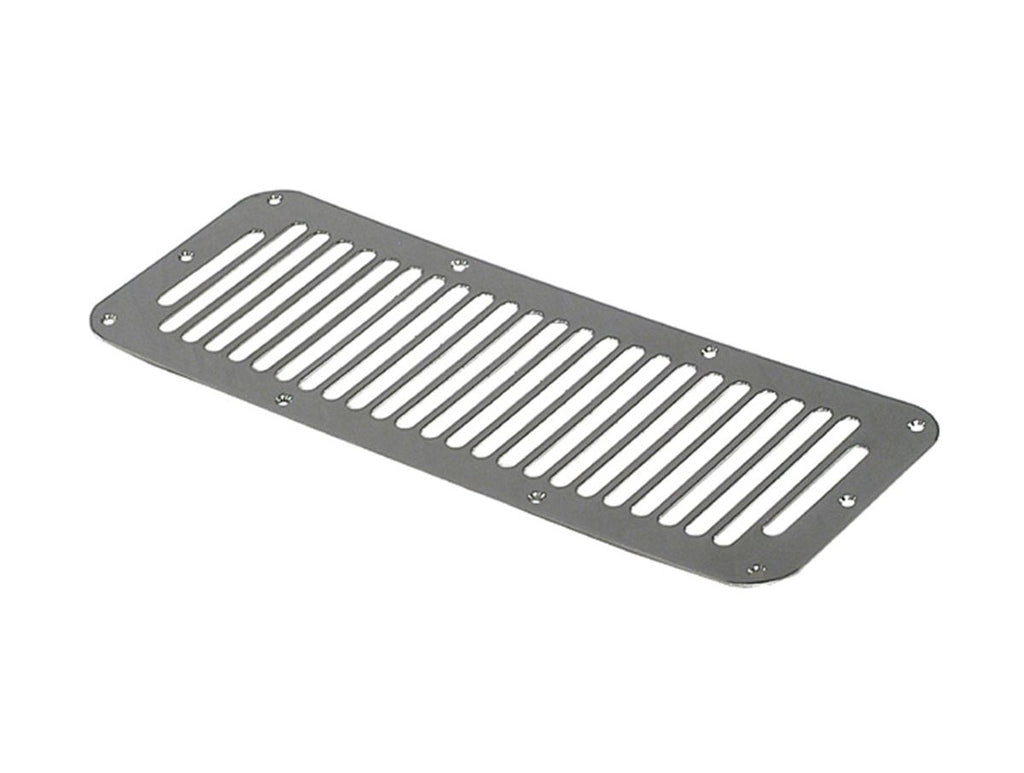 Cowl Vent Cover Stainless Steel 76-95 Jeep CJ/Wrangler YJ Rugged Ridge