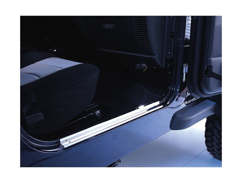 Door Entry Guard Kit Stainless Steel 97-06 Jeep Wrangler TJ Rugged Ridge