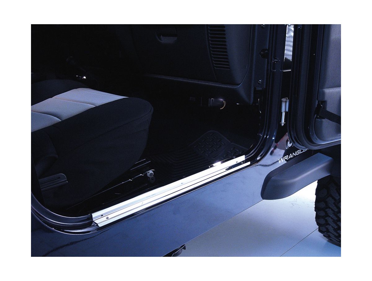 Door Entry Guard Kit Stainless Steel 97-06 Jeep Wrangler TJ Rugged Ridge